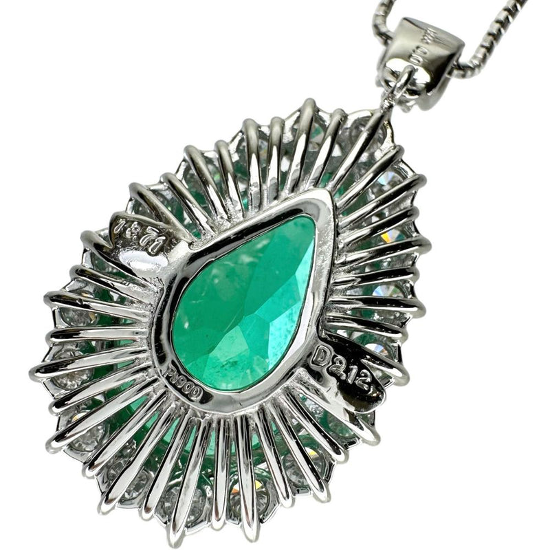 エメラルド 13.71 ct ダイヤモンド 2.12/0.07ct ネックレス Pt850プラチナ/Pt900プラチナ 16.6g 45cm レディース
【中古】【真子質店】【NN】




【Yxxx】