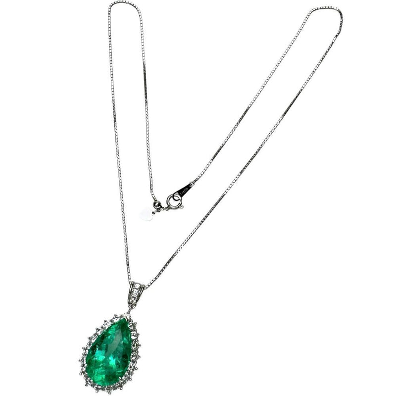 エメラルド 13.71 ct ダイヤモンド 2.12/0.07ct ネックレス Pt850プラチナ/Pt900プラチナ 16.6g 45cm レディース
【中古】【真子質店】【NN】




【Yxxx】