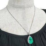 エメラルド 13.71 ct ダイヤモンド 2.12/0.07ct ネックレス Pt850プラチナ/Pt900プラチナ 16.6g 45cm レディース
【中古】【真子質店】【NN】




【Yxxx】