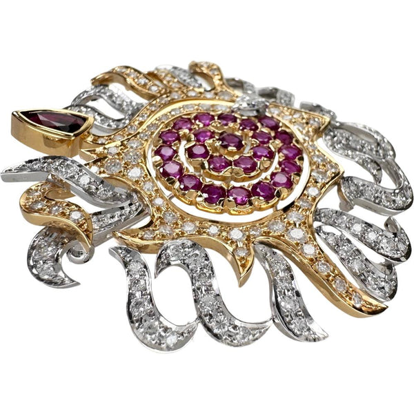 ★★最終特価品【TASAKI/タサキ】 ペンダント兼用 ルビー 0.76ct ダイヤモンド 2.77ct ブローチ K18WGホワイトゴールド 18金/K14ゴールド 14金 21.6g レディース
【中古】【真子質店】【NN】




【Ixxx】