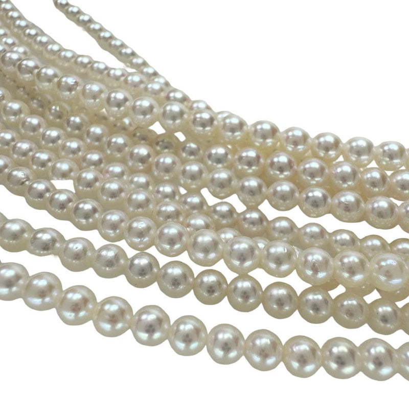 5連ロング  アコヤパール/ベビーパール/真珠3.5〜4.0mm ネックレス K14ゴールド 14金 106.7g 96cm レディース
【中古】【真子質店】【NN】




【Kxx】