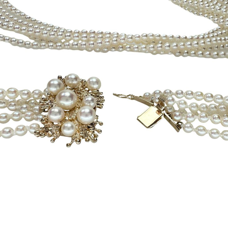 5連ロング  アコヤパール/ベビーパール/真珠3.5〜4.0mm ネックレス K14ゴールド 14金 106.7g 96cm レディース
【中古】【真子質店】【NN】




【Kxx】