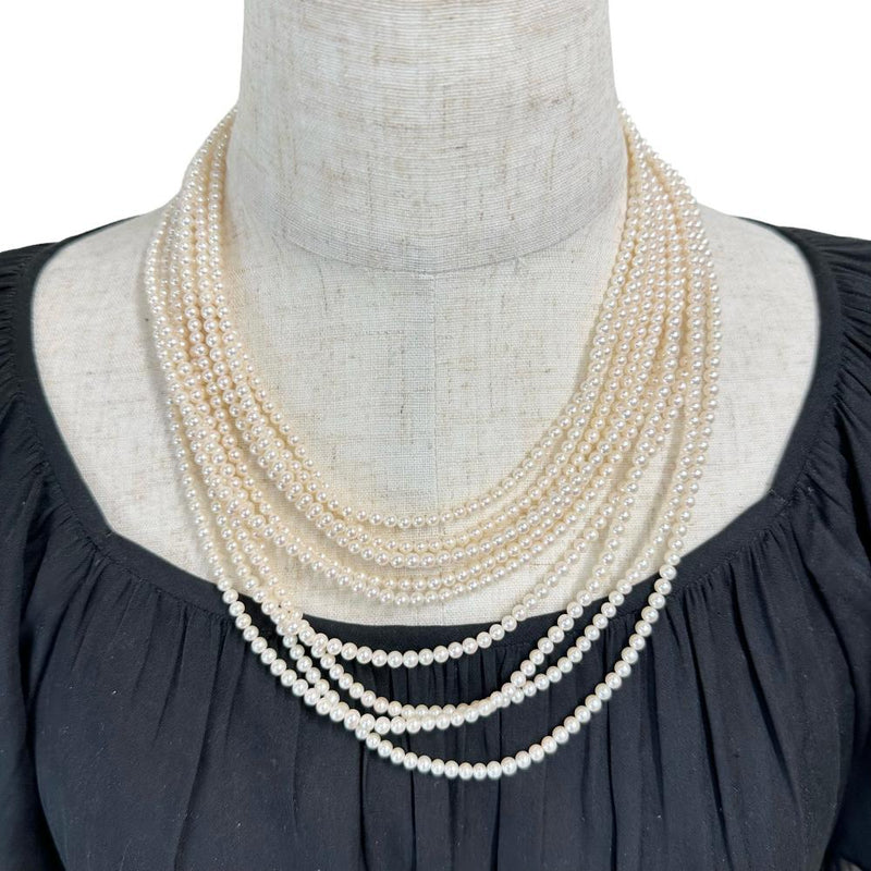 5連ロング  アコヤパール/ベビーパール/真珠3.5〜4.0mm ネックレス K14ゴールド 14金 106.7g 96cm レディース
【中古】【真子質店】【NN】




【Kxx】