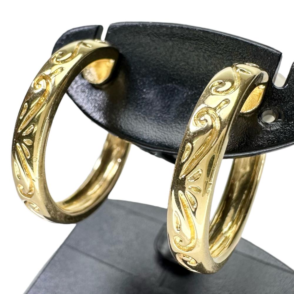 ネジ式 アコヤ真珠 6.7mm イヤリング K14WGホワイトゴールド 14金 1.6g