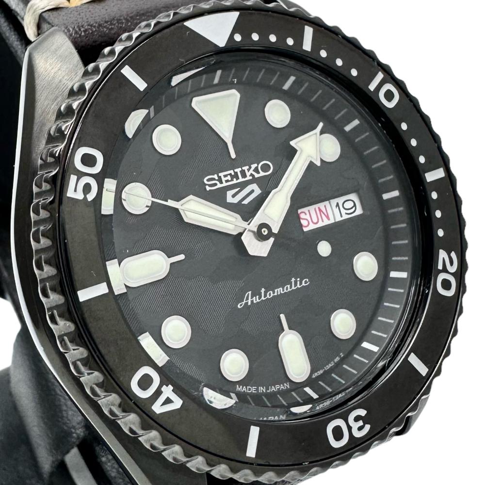 限定品 【稼動品 美品】セイコー 堀米雄斗モデル　腕時計 4R36-16X0 SEIKO/セイコー】 堀米雄斗限定モデル セイコー5 4R36-13W0 腕時計