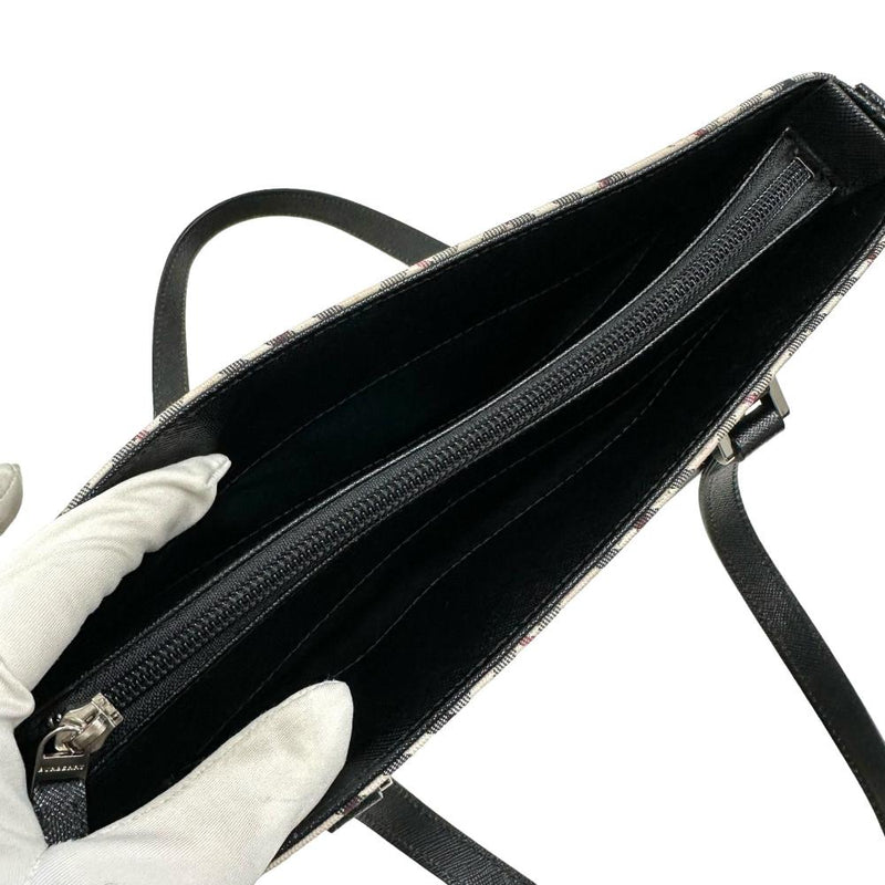 【BURBERRY/バーバリー】 チェック柄 トートバッグ キャンバス/レザー アイボリー/黒 レディース【中古】【真子質店】【GD】




【TYx】