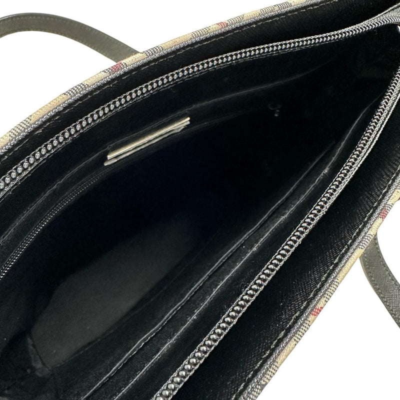 【BURBERRY/バーバリー】 チェック柄 トートバッグ キャンバス/レザー アイボリー/黒 レディース【中古】【真子質店】【GD】




【TYx】