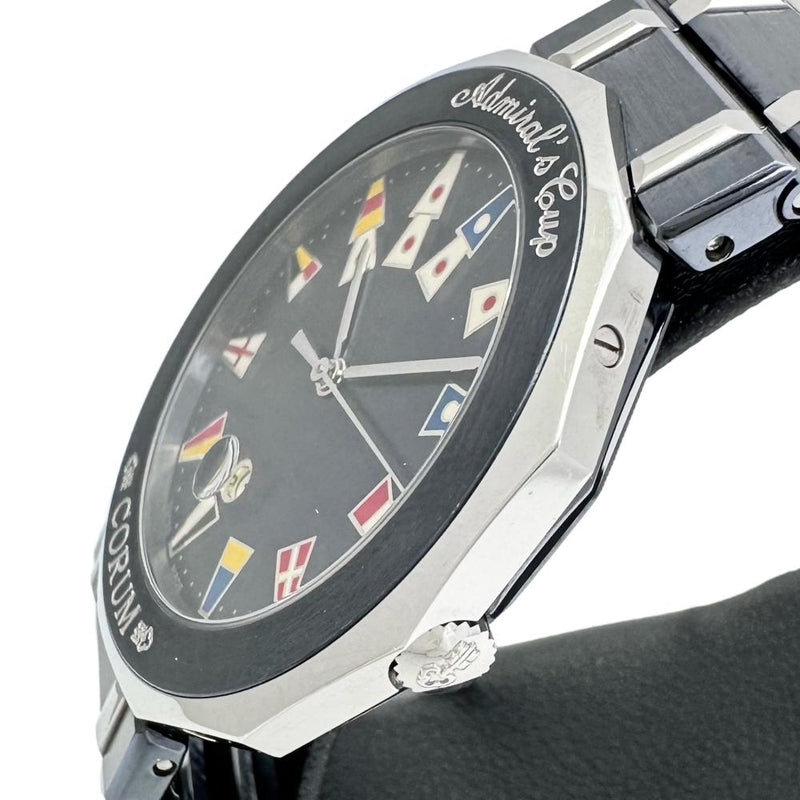 【CORUM/コルム】 アドミラルズカップ 99.810.30V550 腕時計 ステンレススチール/ガンブルー クオーツ レディース
【中古】【真子質店】【GD】




【TSK】