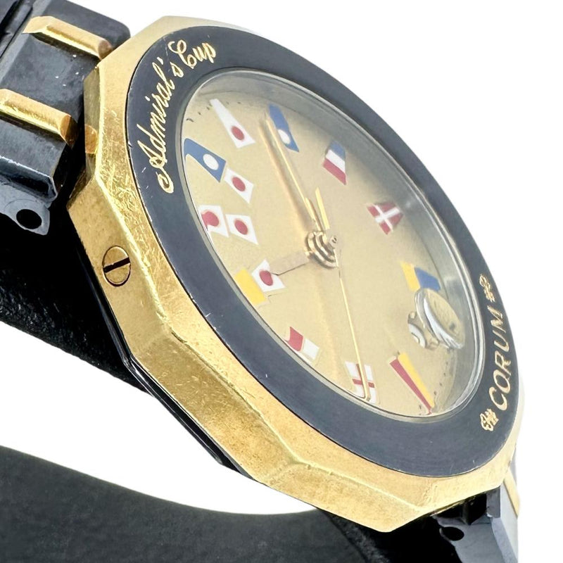 【CORUM/コルム】 アドミラルズカップ 3961021V52  腕時計 ステンレススチール/YG/イエローゴールド クオーツ ゴールド文字盤 レディース
【中古】【真子質店】【GD】




【YTK】