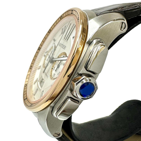 【CARTIER/カルティエ】 カリブルドゥカルティエ W7100043/3578 腕時計 ステンレススチール/K18PGピンクゴールド 自動巻き/オートマ 白文字盤/黒革ベルト メンズ
【中古】【真子質店】【BL】




【YIYx】
【ex】