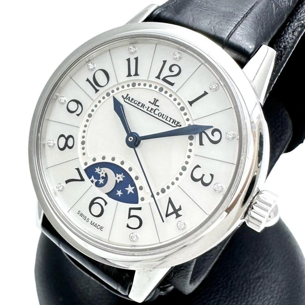 【JAEGER-LECOULTRE/ジャガー・ルクルト】 クラシック ナイト&デイ ランデヴー 11Pダイヤ Q3468490/346.8.56 保証書/ギャラ付 腕時計 ステンレススチール/レザー 自動巻き/オートマ 白シェル文字盤/黒革ベルト レディース
【中古】【真子質店】【BL】




【DMixx】