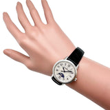 【JAEGER-LECOULTRE/ジャガー・ルクルト】 クラシック ナイト&デイ ランデヴー 11Pダイヤ Q3468490/346.8.56 保証書/ギャラ付 腕時計 ステンレススチール/レザー 自動巻き/オートマ 白シェル文字盤/黒革ベルト レディース
【中古】【真子質店】【BL】




【DMixx】