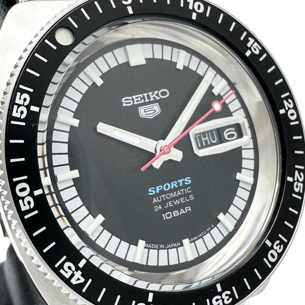 【SEIKO/セイコー】 セイコー5スポーツ 55周年記念限定 SBSA223/4R36-13S0 未使用 腕時計 ステンレススチール 自動巻き/オートマ ブラック文字盤 メンズ
【中古】【真子質店】【GD】




【YDS】