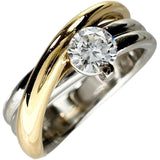 8.5号【HOSHInoSUNA/星の砂】 ダイヤモンド (推定F-VSクラス)  0.24ct リング・指輪 Pt900プラチナ/K18ゴールド 18金 8.6g レディース
【中古】【真子質店】【NN】




【Moxx】