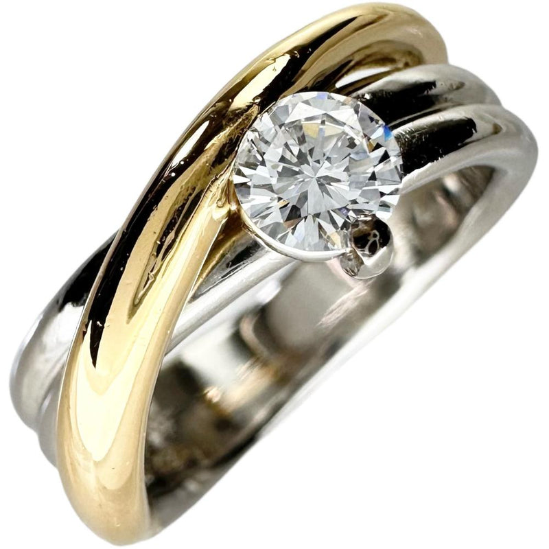 8.5号【HOSHInoSUNA/星の砂】 ダイヤモンド (推定F-VSクラス)  0.24ct リング・指輪 Pt900プラチナ/K18ゴールド 18金 8.6g レディース
【中古】【真子質店】【NN】




【Moxx】