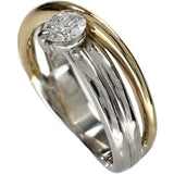 8.5号【HOSHInoSUNA/星の砂】 ダイヤモンド (推定F-VSクラス)  0.24ct リング・指輪 Pt900プラチナ/K18ゴールド 18金 8.6g レディース
【中古】【真子質店】【NN】




【Moxx】