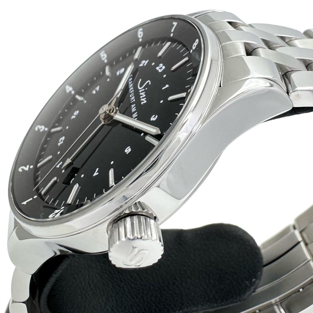 最終特価品【Sinn/ジン】 ファイナンシャル ウォッチ GMT 裏スケ 6060