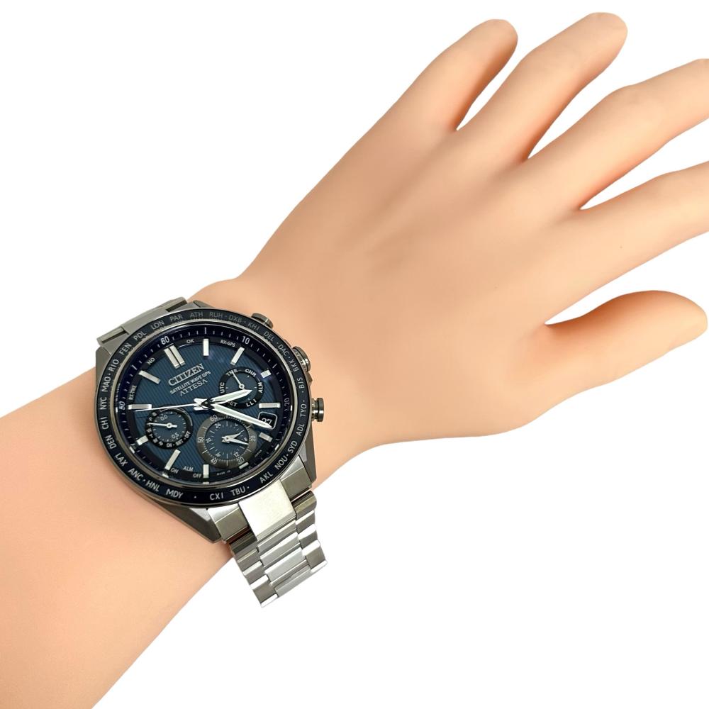 Z*読様 シチズン アテッサ CC4050-18L GPS対応 Amazon.co.jp: [Citizen] 腕時計 アテッサ ATTESA サファイア