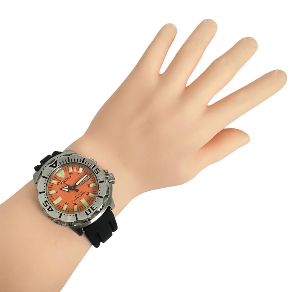 SEIKO 7S26-0350 ダイバーズ オレンジモンスター SEIKO/セイコー】 オレンジモンスター 7S26-0350 OH済 腕時計