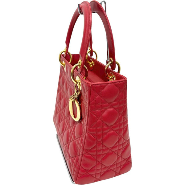 【Christian Dior/クリスチャンディオール】 レディディオール ミディアム ハンドバッグ レザー レッド/ゴールド金具 レディース【中古】【真子質店】【BL】




【IMaMox】