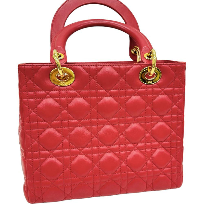 【Christian Dior/クリスチャンディオール】 レディディオール ミディアム ハンドバッグ レザー レッド/ゴールド金具 レディース【中古】【真子質店】【BL】




【IMaMox】