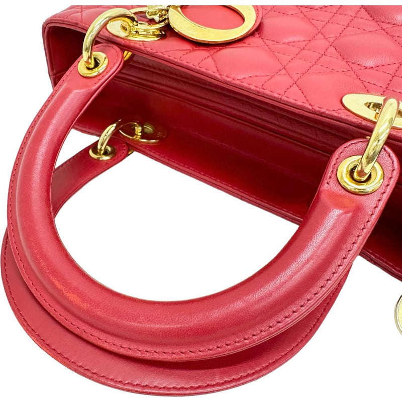【Christian Dior/クリスチャンディオール】 レディディオール ミディアム ハンドバッグ レザー レッド/ゴールド金具 レディース【中古】【真子質店】【BL】




【IMaMox】