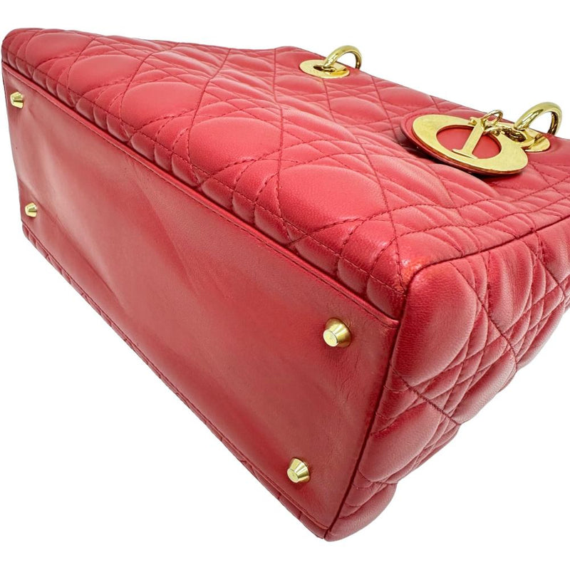【Christian Dior/クリスチャンディオール】 レディディオール ミディアム ハンドバッグ レザー レッド/ゴールド金具 レディース【中古】【真子質店】【BL】




【IMaMox】