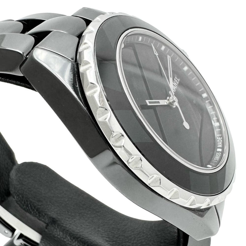 【CHANEL/シャネル】 J12 アンタイトル 世界限定1200本 H5581 箱/保（2018年）付 腕時計 セラミック/ステンレススチール 自動巻き/オートマ ブラック メンズ
【中古】【真子質店】【BL】




【MaDYMo】