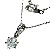 ダイヤモンド(推定I-SI2程度) 0.396ct ネックレス Pt850プラチナ/Pt900プラチナ 2.9g 41cm レディース
【中古】【真子質店】【NN】




【Txx】