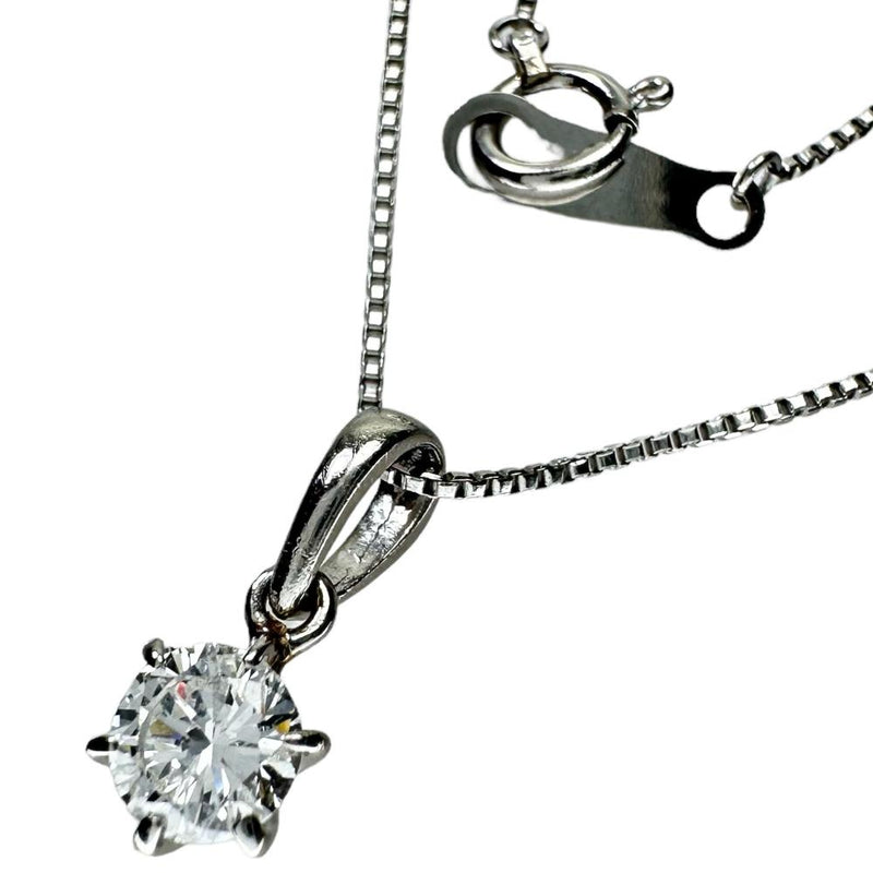 ダイヤモンド(推定I-SI2程度) 0.396ct ネックレス Pt850プラチナ/Pt900プラチナ 2.9g 41cm レディース
【中古】【真子質店】【NN】




【Txx】