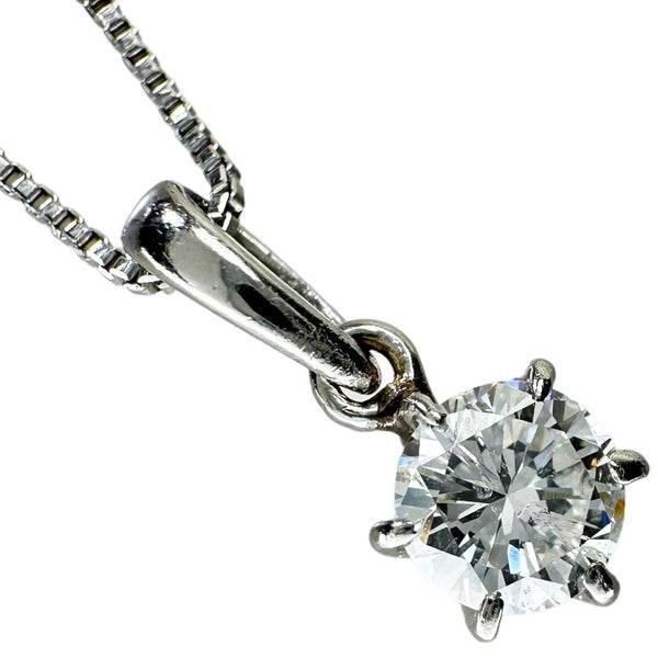 ダイヤモンド(推定I-SI2程度) 0.396ct ネックレス Pt850プラチナ/Pt900プラチナ 2.9g 41cm レディース
【中古】【真子質店】【NN】




【Txx】
