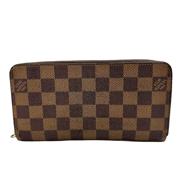 【中古】ルイヴィトン　ダミエ ジッピーウォレット  N60015【Bランク】 中古】ルイヴィトン ダミエ ジッピーウォレット N60015【Bランク】の