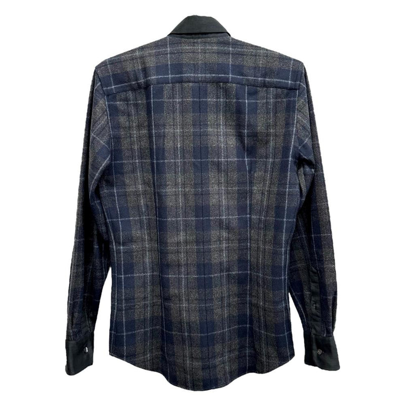 【DOLCE&GABBANA/ドルチェアンドガッバーナ】 ジャケット  長袖シャツ ウール/コットン ブルー/グレー メンズ【中古】【真子質店】【GD】




【Tx】