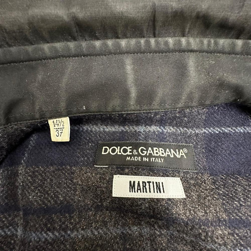 【DOLCE&GABBANA/ドルチェアンドガッバーナ】 ジャケット  長袖シャツ ウール/コットン ブルー/グレー メンズ【中古】【真子質店】【GD】




【Tx】