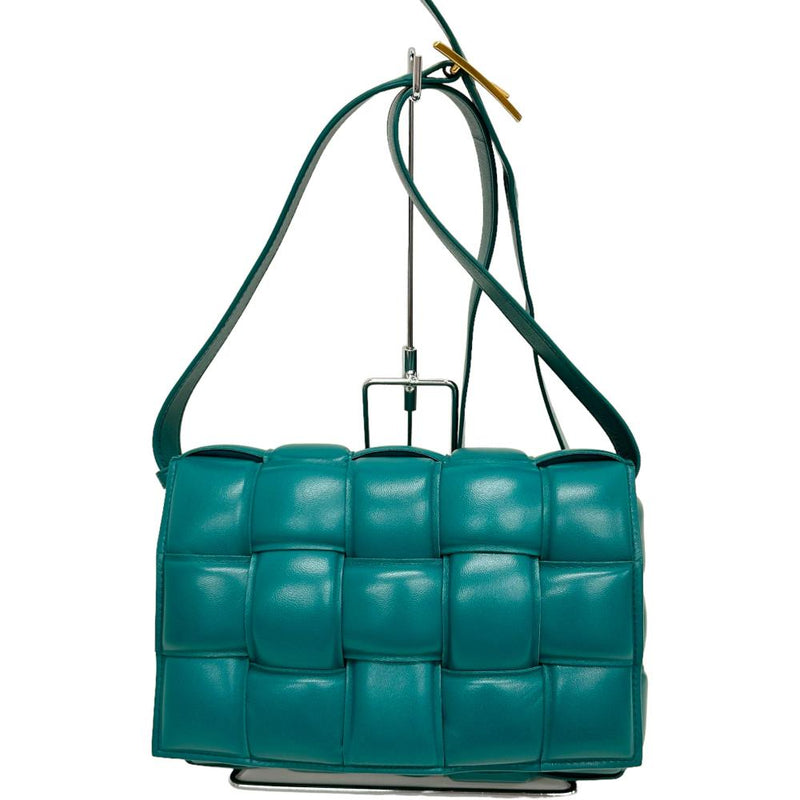 【BOTTEGAVENETA/ボッテガヴェネタ】 パデット カセット ショルダーバッグ ショルダーバッグ レザー ブルーグリーン レディース【中古】【真子質店】【BL】




【IDxx】