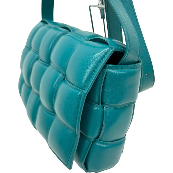 【BOTTEGAVENETA/ボッテガヴェネタ】 パデット カセット ショルダーバッグ ショルダーバッグ レザー ブルーグリーン レディース【中古】【真子質店】【BL】




【IDxx】