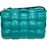 【BOTTEGAVENETA/ボッテガヴェネタ】 パデット カセット ショルダーバッグ ショルダーバッグ レザー ブルーグリーン レディース【中古】【真子質店】【BL】




【IDxx】