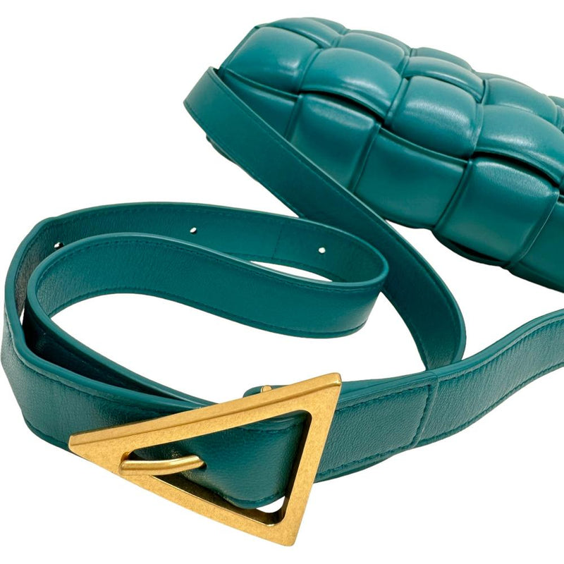 【BOTTEGAVENETA/ボッテガヴェネタ】 パデット カセット ショルダーバッグ ショルダーバッグ レザー ブルーグリーン レディース【中古】【真子質店】【BL】




【IDxx】