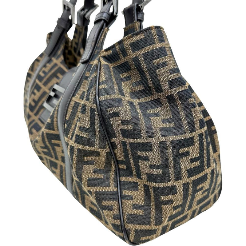 【FENDI/フェンディ】 ハンドバッグ キャンバス/レザー ズッカ柄/ブラウン/シルバー金具 レディース【中古】【真子質店】【BL】




【Dxx】