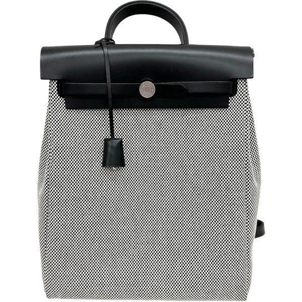 【HERMES/エルメス】 エールバッグ ジップ アドPM バックパック リュック・デイパック レザー/トワルGM ブラック/グレー/シルバー金具 レディース【中古】【真子質店】【BL】




【TKMox】