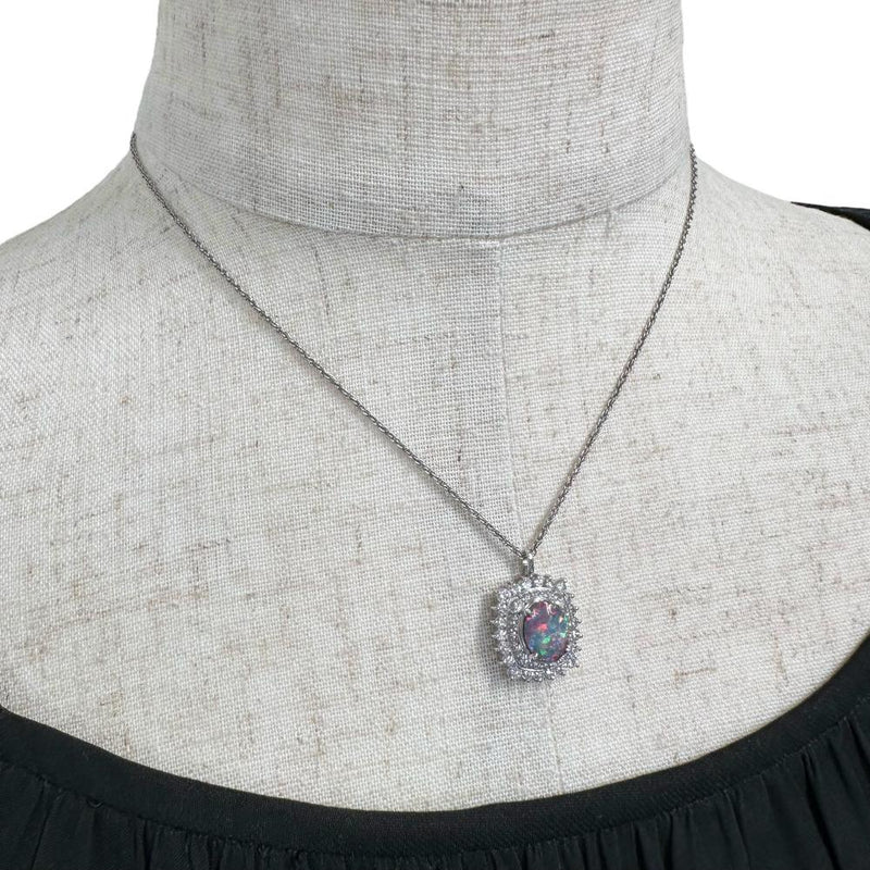 ボルダーオパール 1.32ct ダイヤモンド 1.00ct ネックレス Pt850プラチナ/Pt900プラチナ 8.1g 40cm レディース
【中古】【真子質店】【NN】




【MoTx】