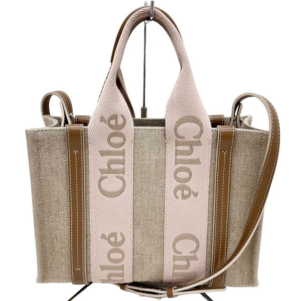 【Chloe/クロエ】 ウッディ スモール 2WAY ハンドバッグ ショルダーバッグ キャンバス/レザー ベージュ/ピンク レディース【中古】【真子質店】【BL】




【YMox】