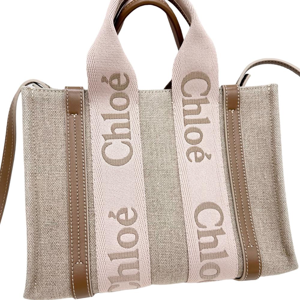 Chloe/クロエ】 ウッディ スモール 2WAY ハンドバッグ ショルダー
