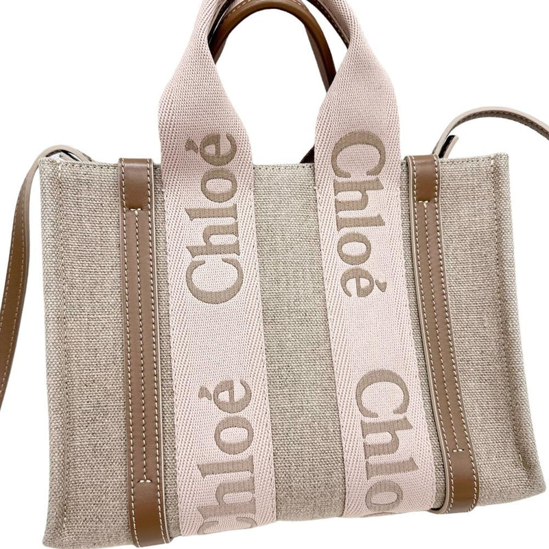 【Chloe/クロエ】 ウッディ スモール 2WAY ハンドバッグ ショルダーバッグ キャンバス/レザー ベージュ/ピンク レディース【中古】【真子質店】【BL】




【YMox】