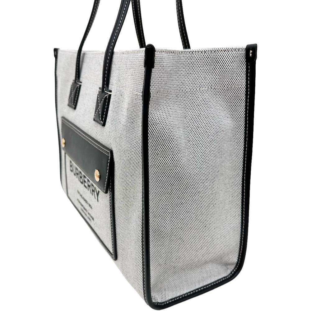 P*N様 BURBERRY ハンドバッグ ブラック/グレー P*N様 BURBERRY ハンドバッグ ブラック/グレー P*N様 BURBERRY