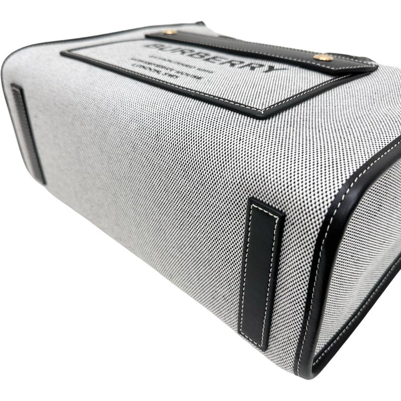【BURBERRY/バーバリー】 フレヤトート ロゴプリント ハンドバッグ キャンバス/レザー グレー/ブラック レディース【中古】【真子質店】【BL】




【KMix】