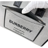 【BURBERRY/バーバリー】 フレヤトート ロゴプリント ハンドバッグ キャンバス/レザー グレー/ブラック レディース【中古】【真子質店】【BL】




【KMix】