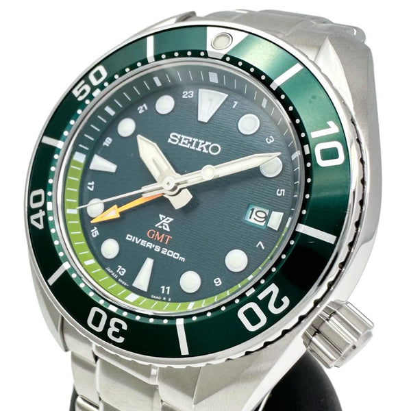 【SEIKO/セイコー】 ダイバースキューバ GMT 5K65-0AA0 腕時計 ステンレススチール ソーラー グリーン文字盤 メンズ
【中古】【真子質店】【GD】




【DDMo】