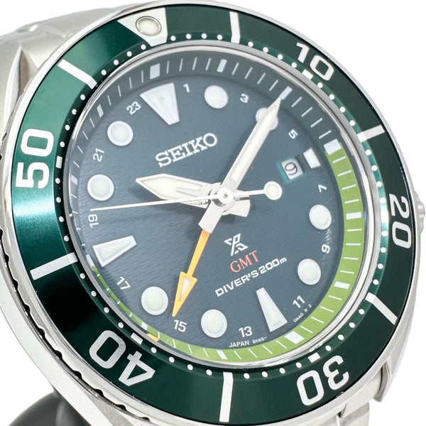 【SEIKO/セイコー】 ダイバースキューバ GMT 5K65-0AA0 腕時計 ステンレススチール ソーラー グリーン文字盤 メンズ
【中古】【真子質店】【GD】




【DDMo】