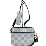 【LOUIS VUITTON/ルイ・ヴィトン】 3D トリオ メッセンジャー ダミエグラフィット ショルダーバッグ PVC/レザー アンタークティカ（グレー＆ホワイト） メンズ【中古】【真子質店】【BL】




【TMaDMa】